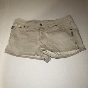 Vintage 90's Y2K Silver Jeans Co Shorts Women's Size 29 Khaki
